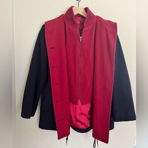 Mackintosh Vest Coat with Hood